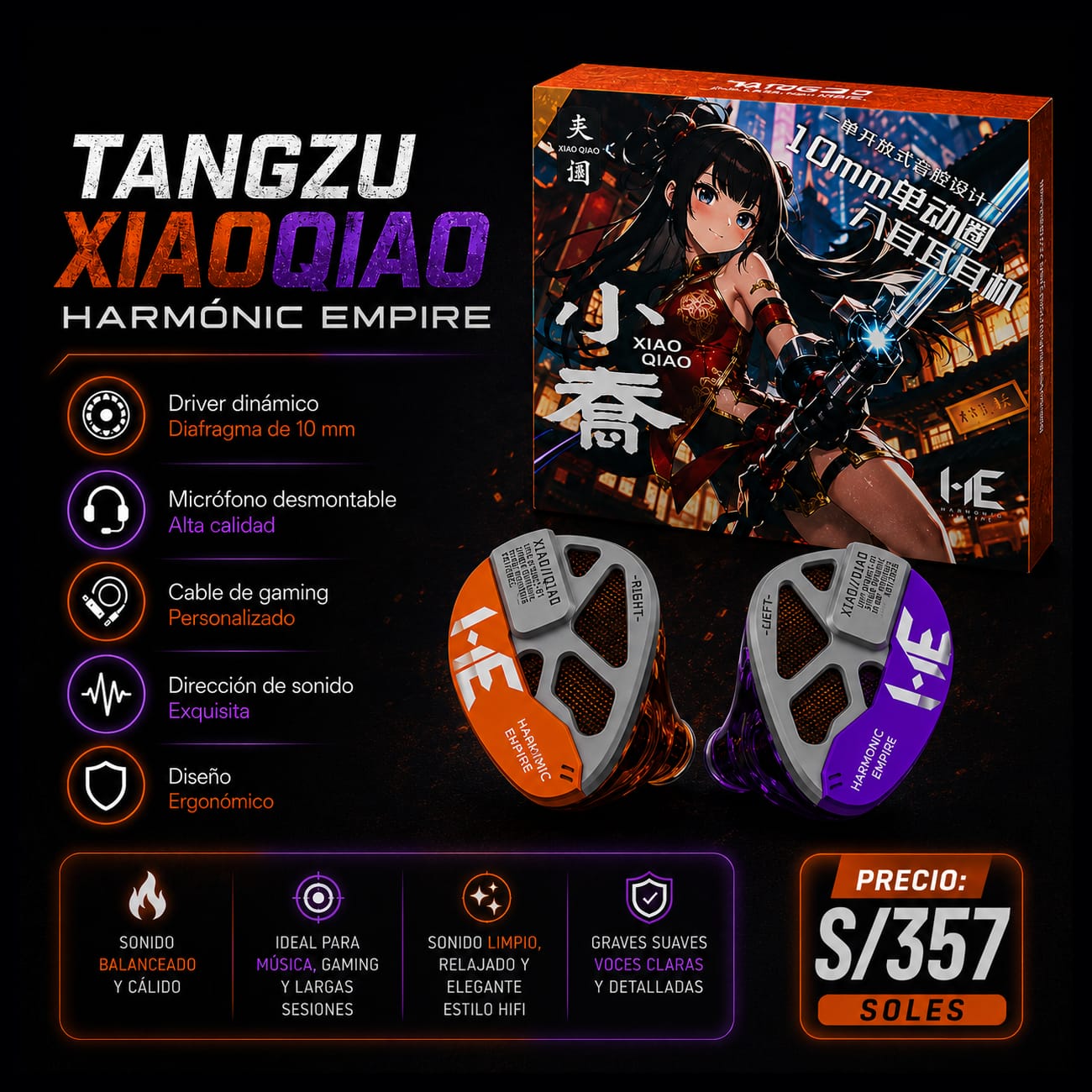 Tangzu XiaoQiao Harmonic Empire - imagen TAYMI Peru 1