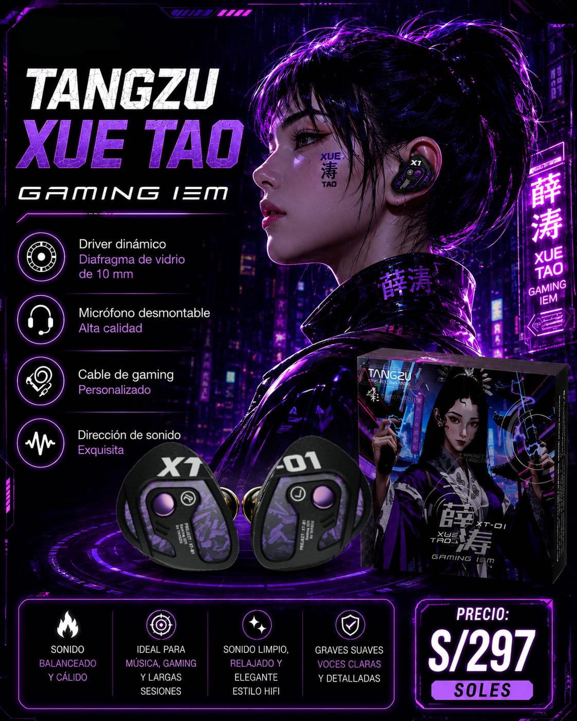 Tangzu Xue Tao Gaming IEM - imagen TAYMI Peru 1