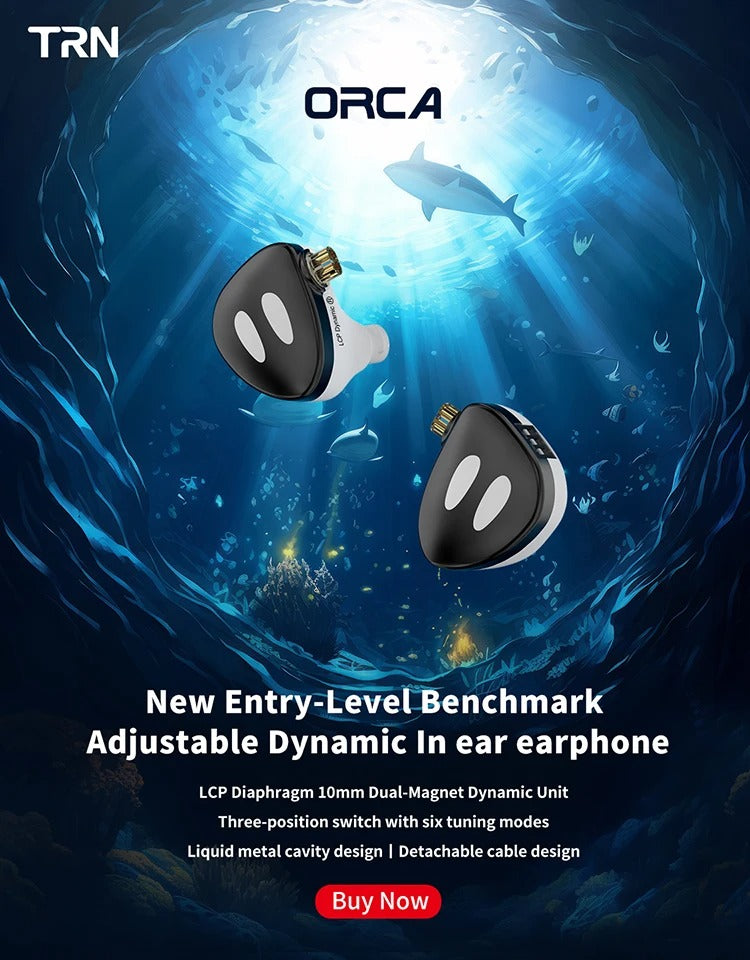 TRN ORCA - Auricular In-Ear