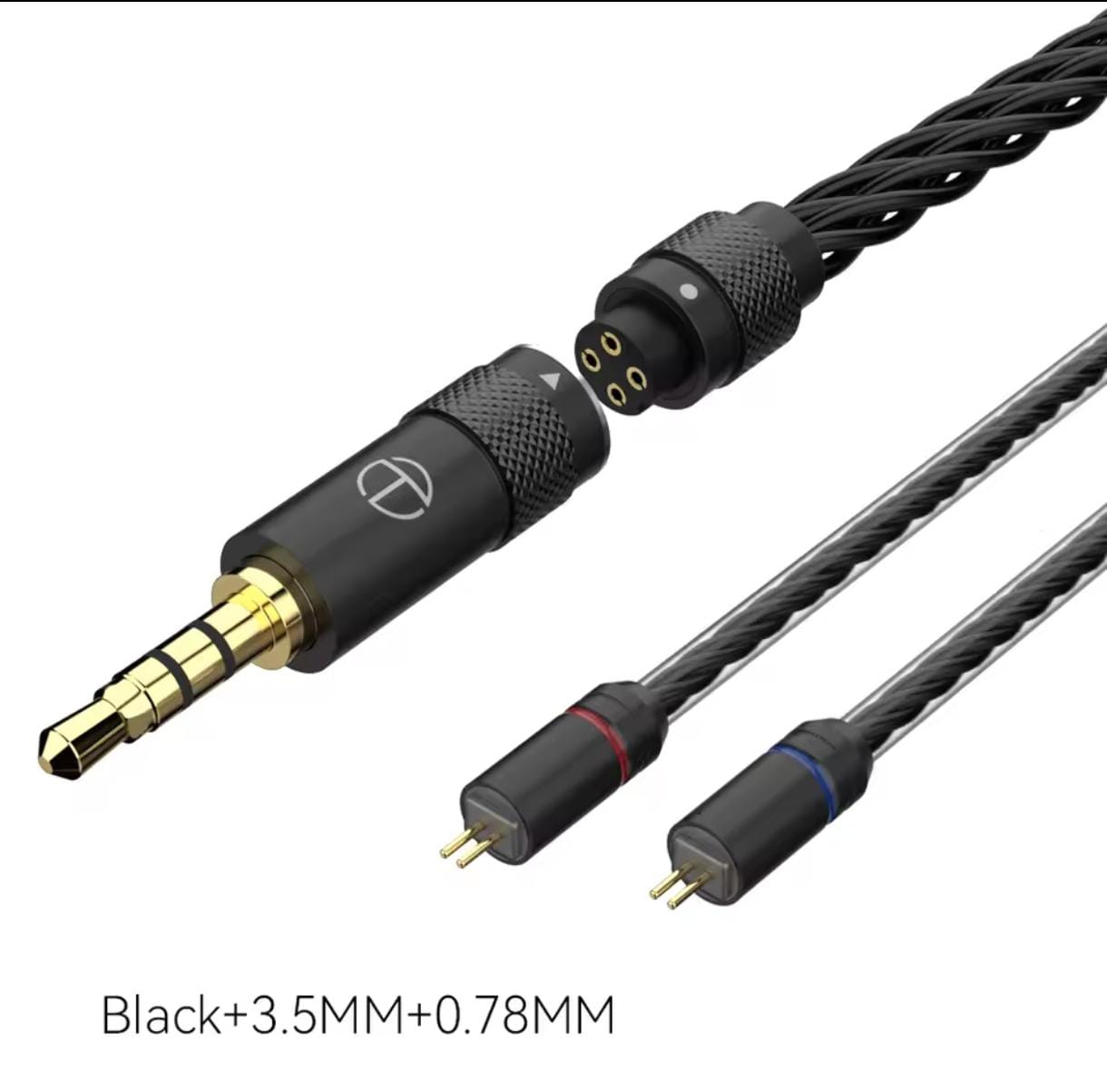 Cable TRN T2 Pro Silver Plated 16 Nucleos 3.5 mm 0.78 mm