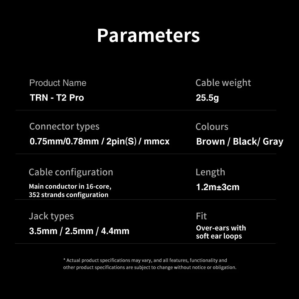 Cable 16 Núcleos - TRN T2 PRO