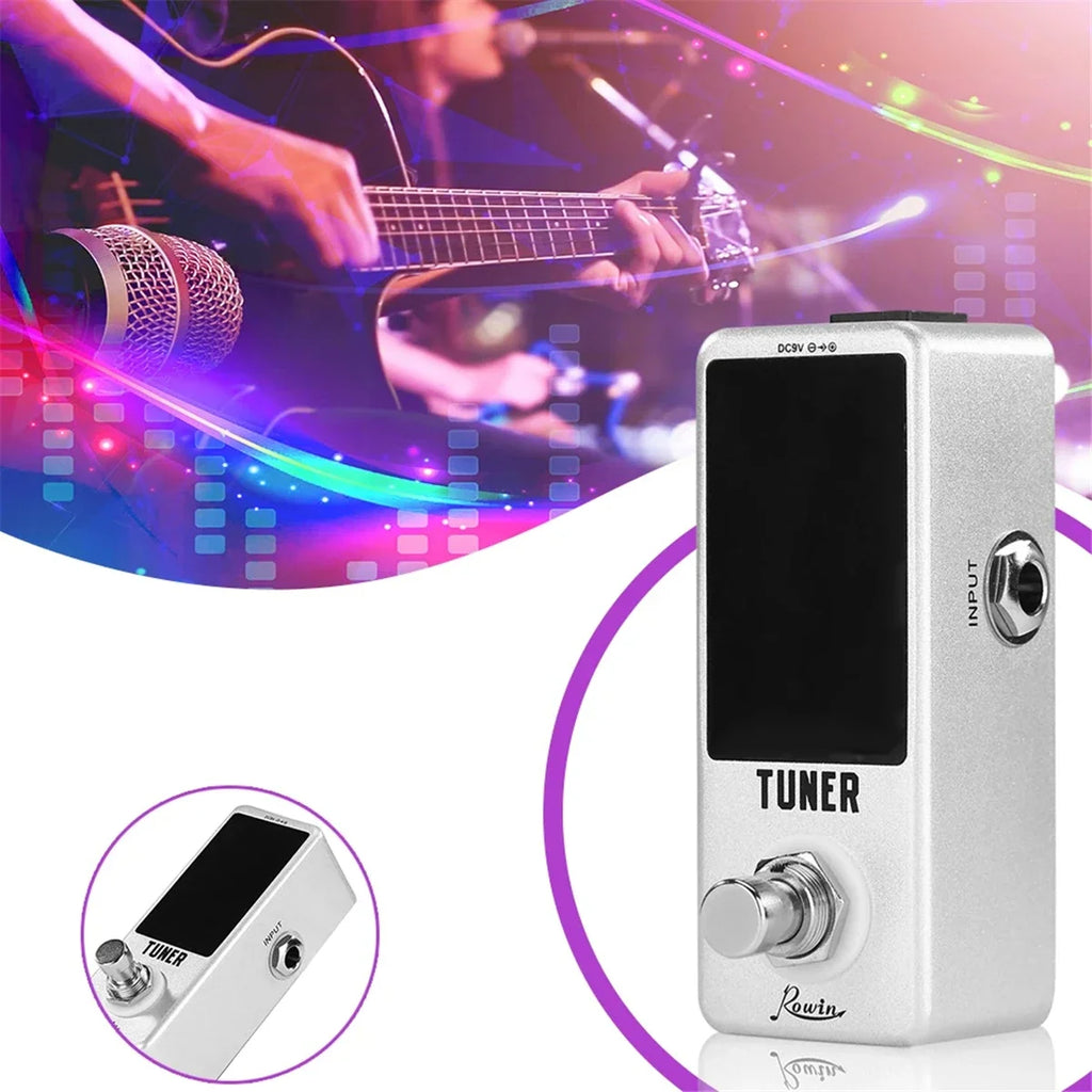 TUNER Pedal Afinador - Pedal Sintonizador/Afinador