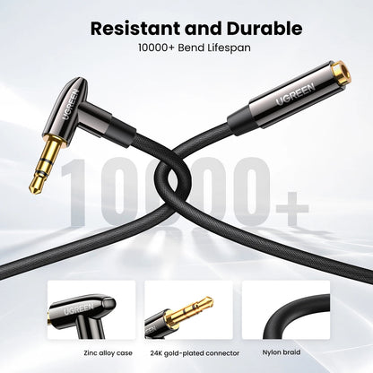 UGREEN Extensión Jack 3.5 a Jack 3.5