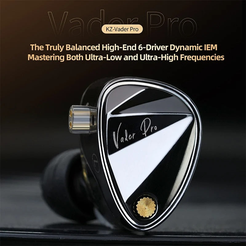 KZ VADER PRO - Auricular In-Ear Desmontable